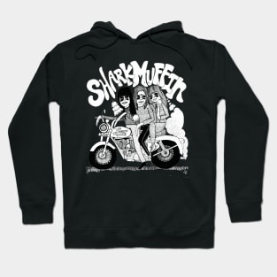 Sharkmuffin as Mantis People Eating Ice Cream on Motorcycle! Hoodie